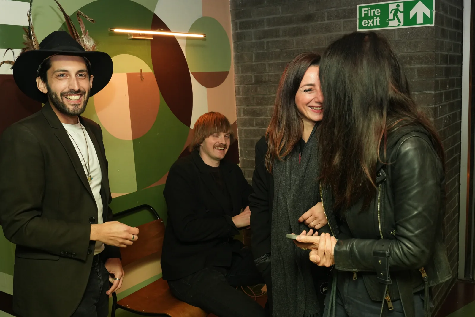 Raphaël and guests at the Lucid Dream event.